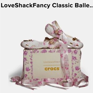 NOT FOR SALE
LoveShackFancy x Crocs Classic Ballet Flats